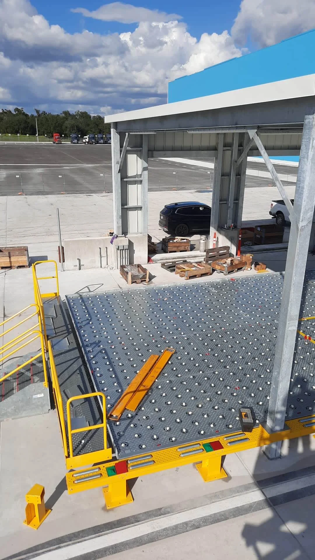 airport fuel station tarmac construction