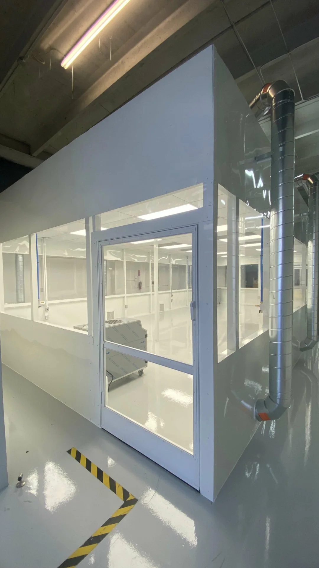 biomedical cleanroom hvac system installation