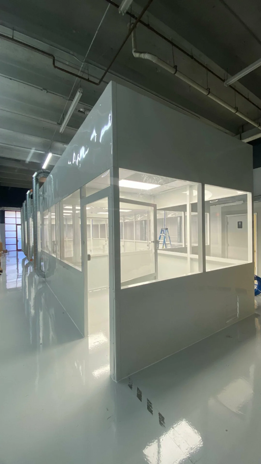 biomedical cleanroom modular build exterior