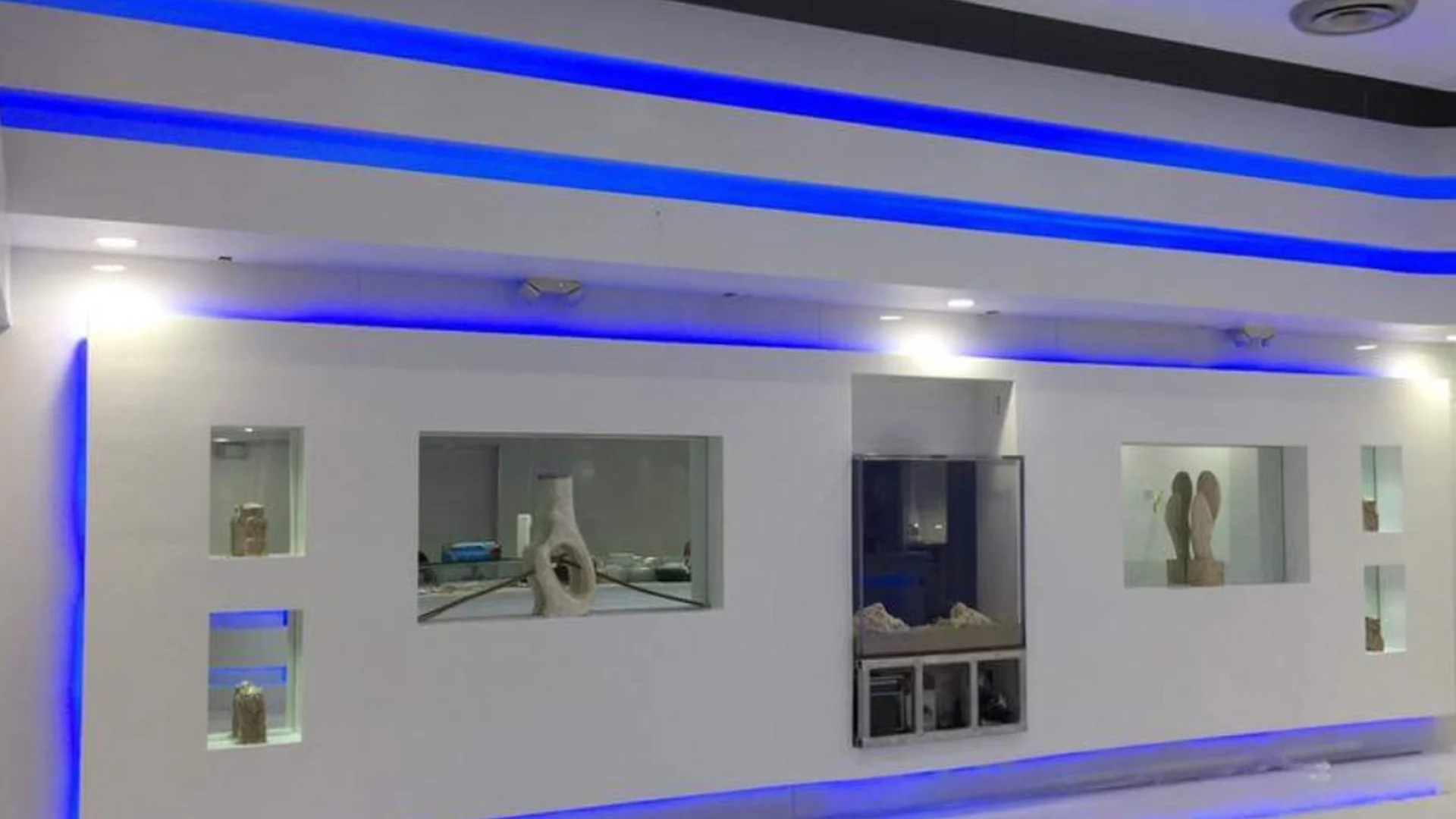 luxury home modern display wall led lighting